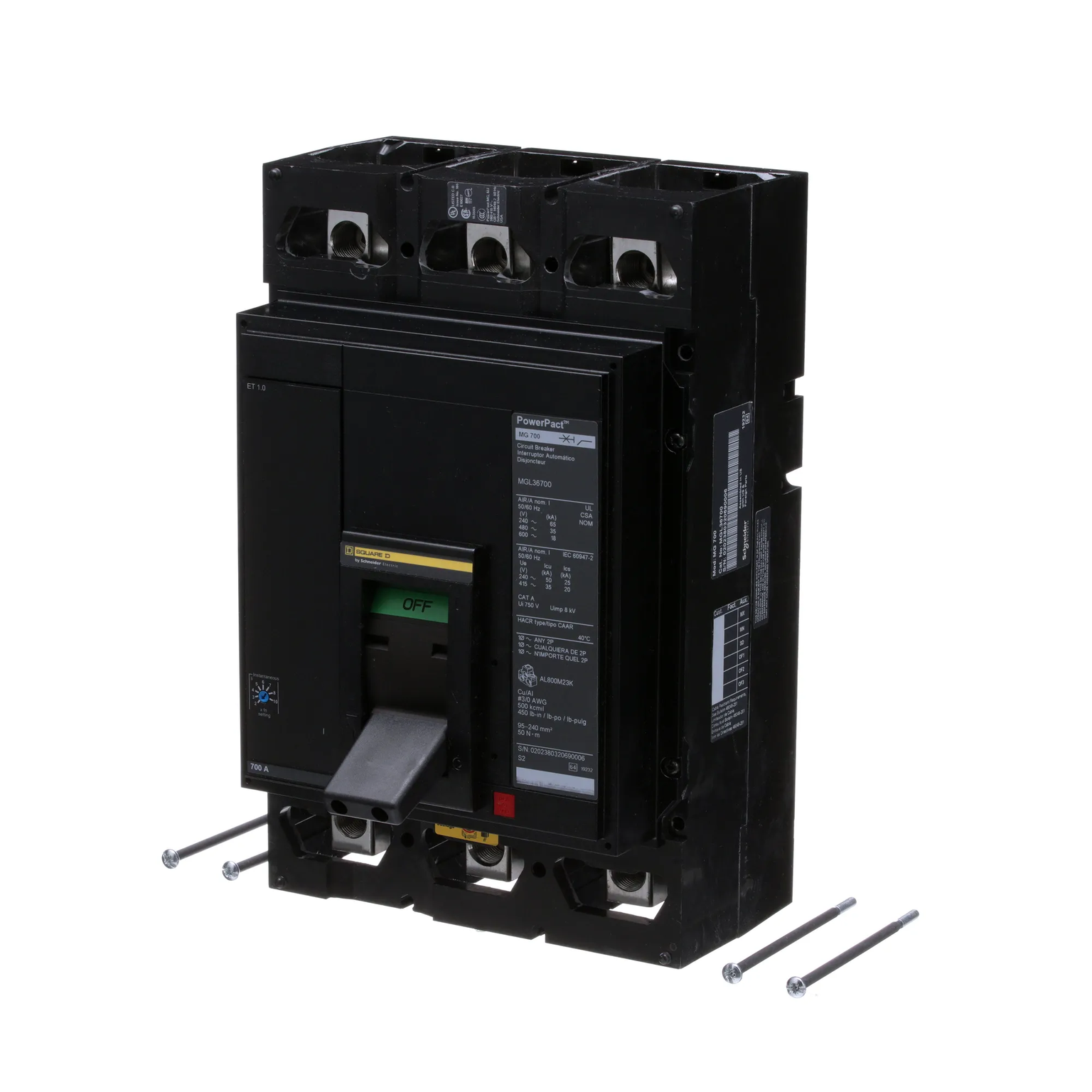MGL36700 - Square D - Molded Case Circuit Breaker