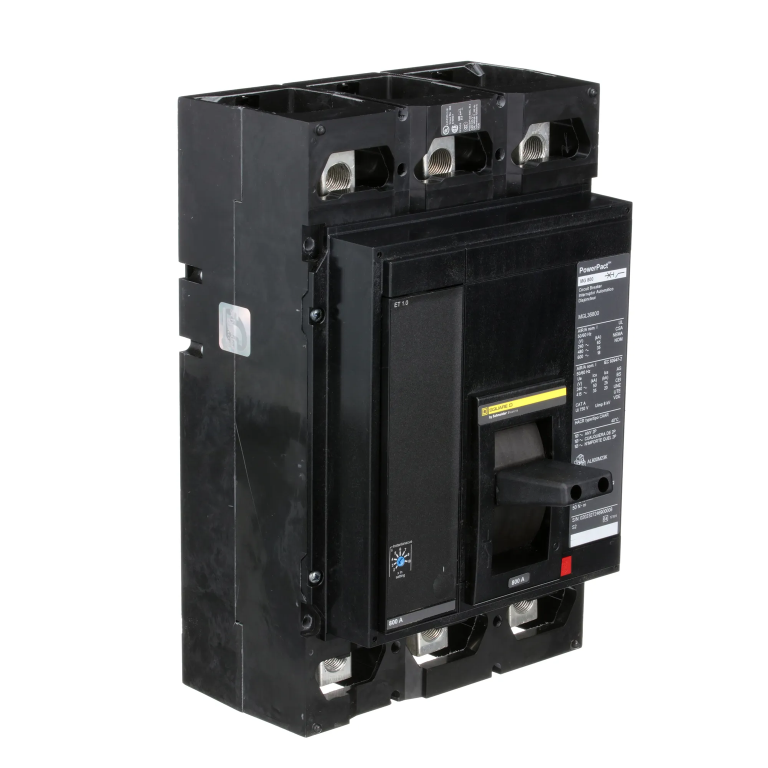 MGL36800 - Square D - Molded Case Circuit Breaker