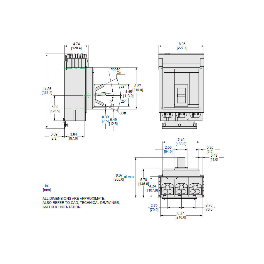 MJA36400 - Square D - Molded Case Circuit Breaker