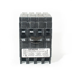Q21515CTNC - Siemens Quad 15/15/15/15 amp Circuit Breaker