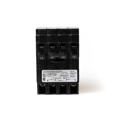 Q21540CTNC - Siemens Quad 15/40/40/15 amp Circuit Breaker