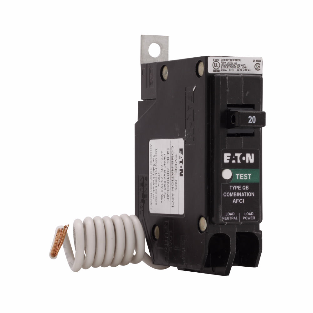 QB1020CAF - Eaton - 20 Amp Molded Case Circuit Breaker