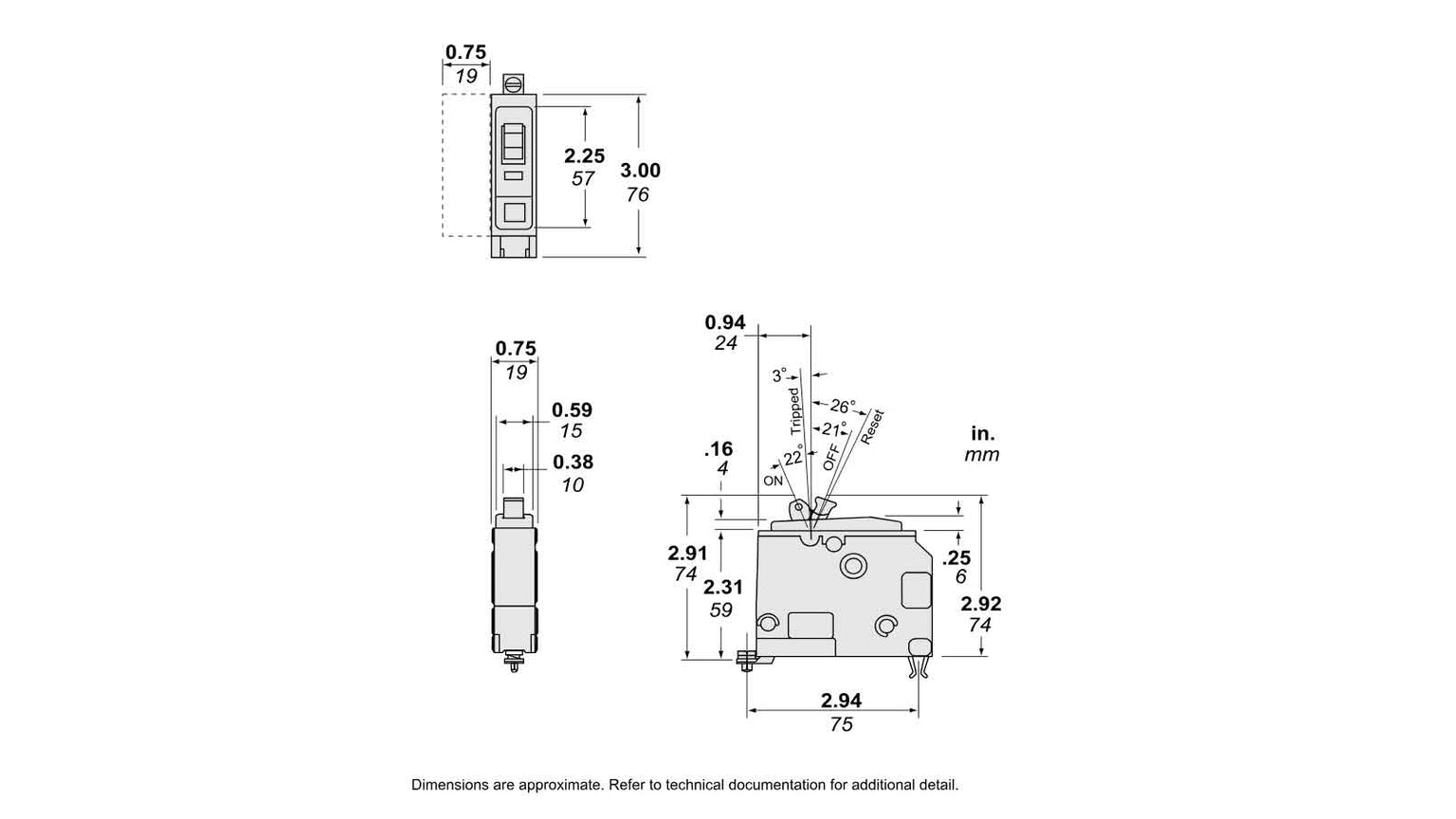 QHB115 - Square D - Molded Case
 Circuit Breakers