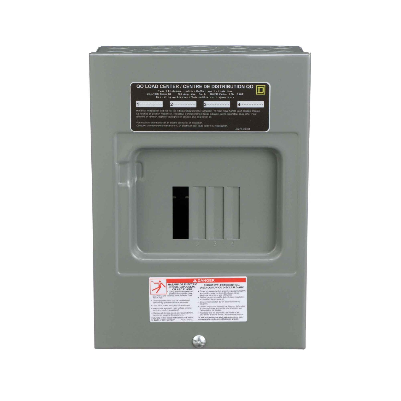 QO4L100S - Square D - Loadcenter