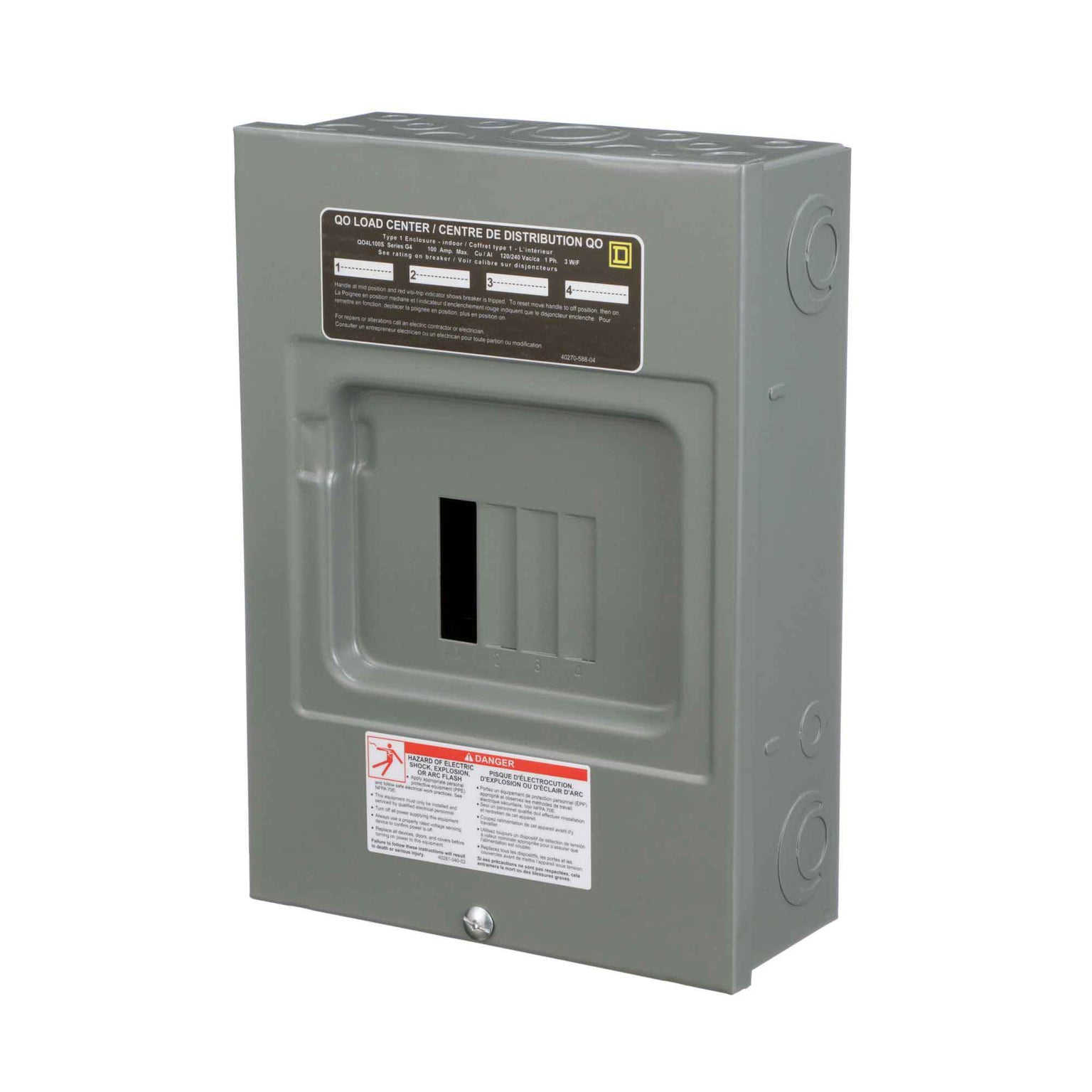 QO4L100S - Square D - Loadcenter