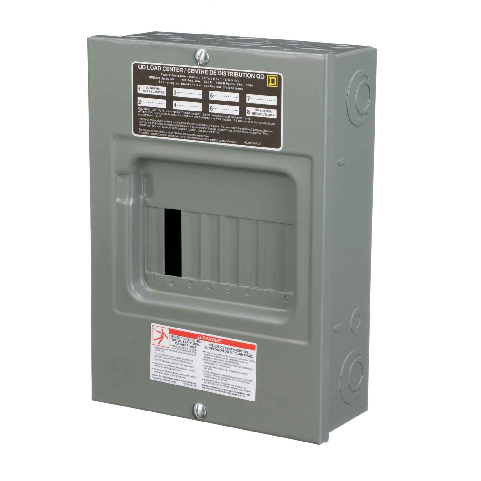 QO6L100S - Square D - Loadcenter