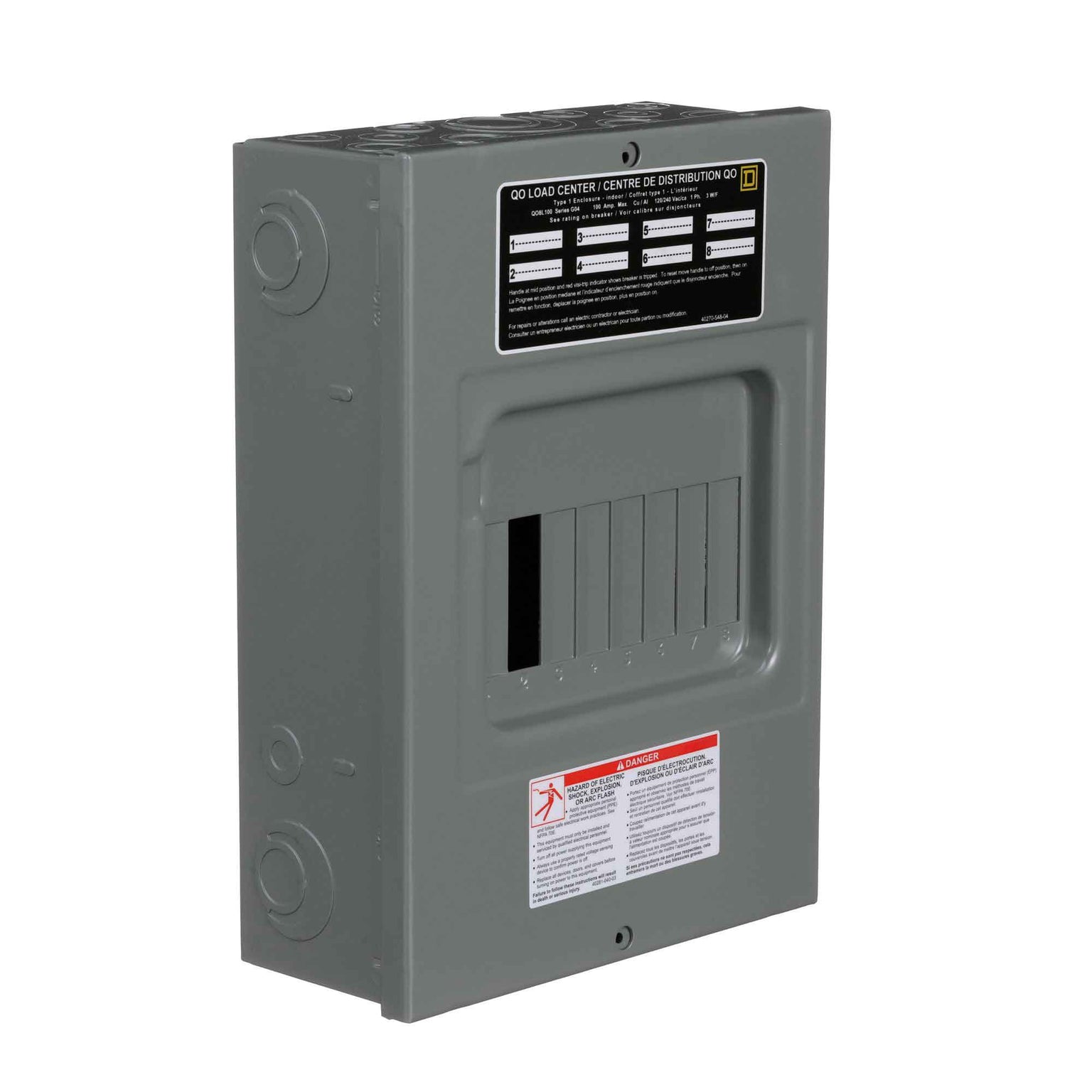 QO8L100S - Square D - Loadcenter