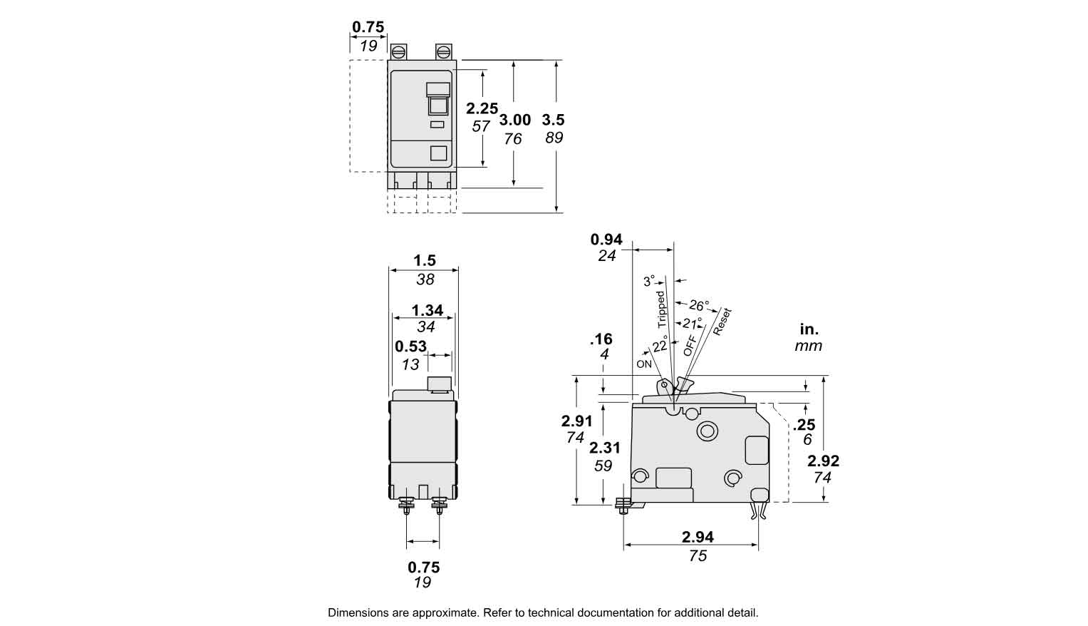 QOB2401021 - Square D - Molded Case Circuit Breakers