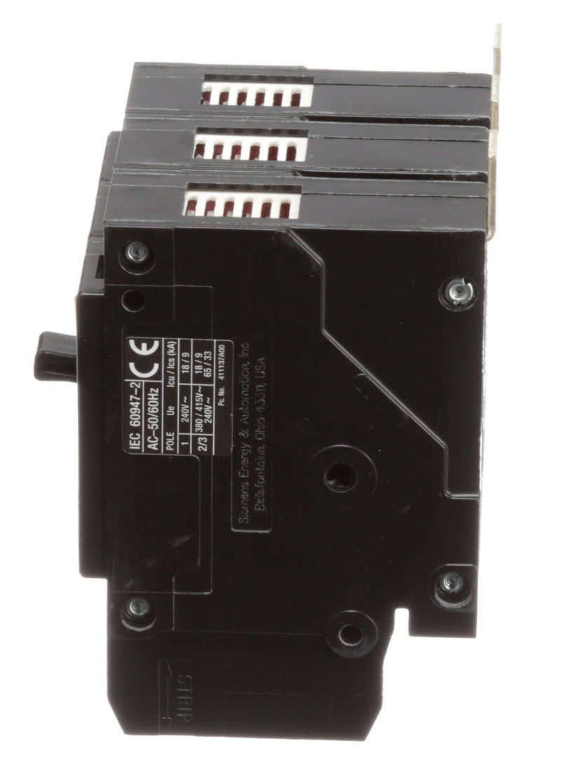 BQD6350 - Siemens 50 Amp 3 Pole 600 Volt Bolt-On Molded Case Circuit Breaker