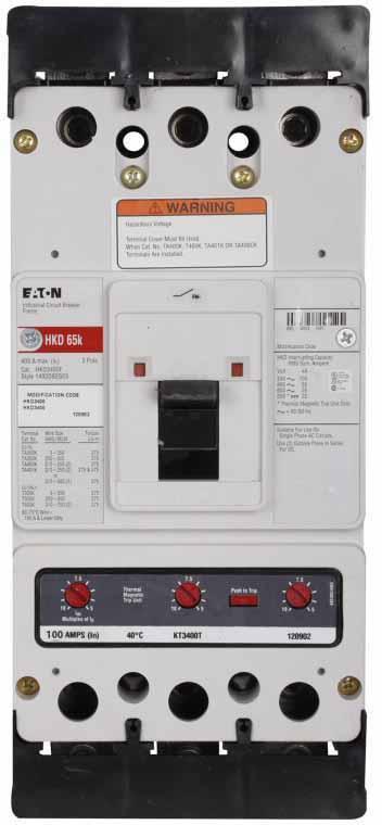 HKD3100C - Eaton Molded Case Circuit Breakers
