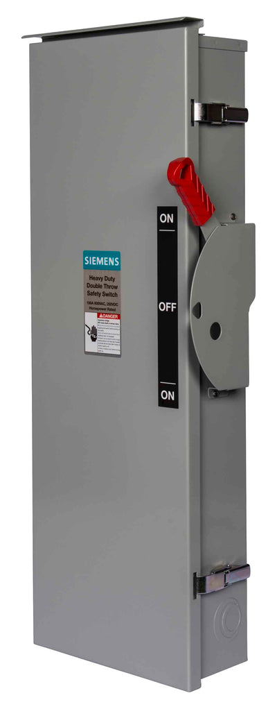 DTNF363R - Siemens 100 Amp 3 Pole 600 Volt Disconnect Safety Switches