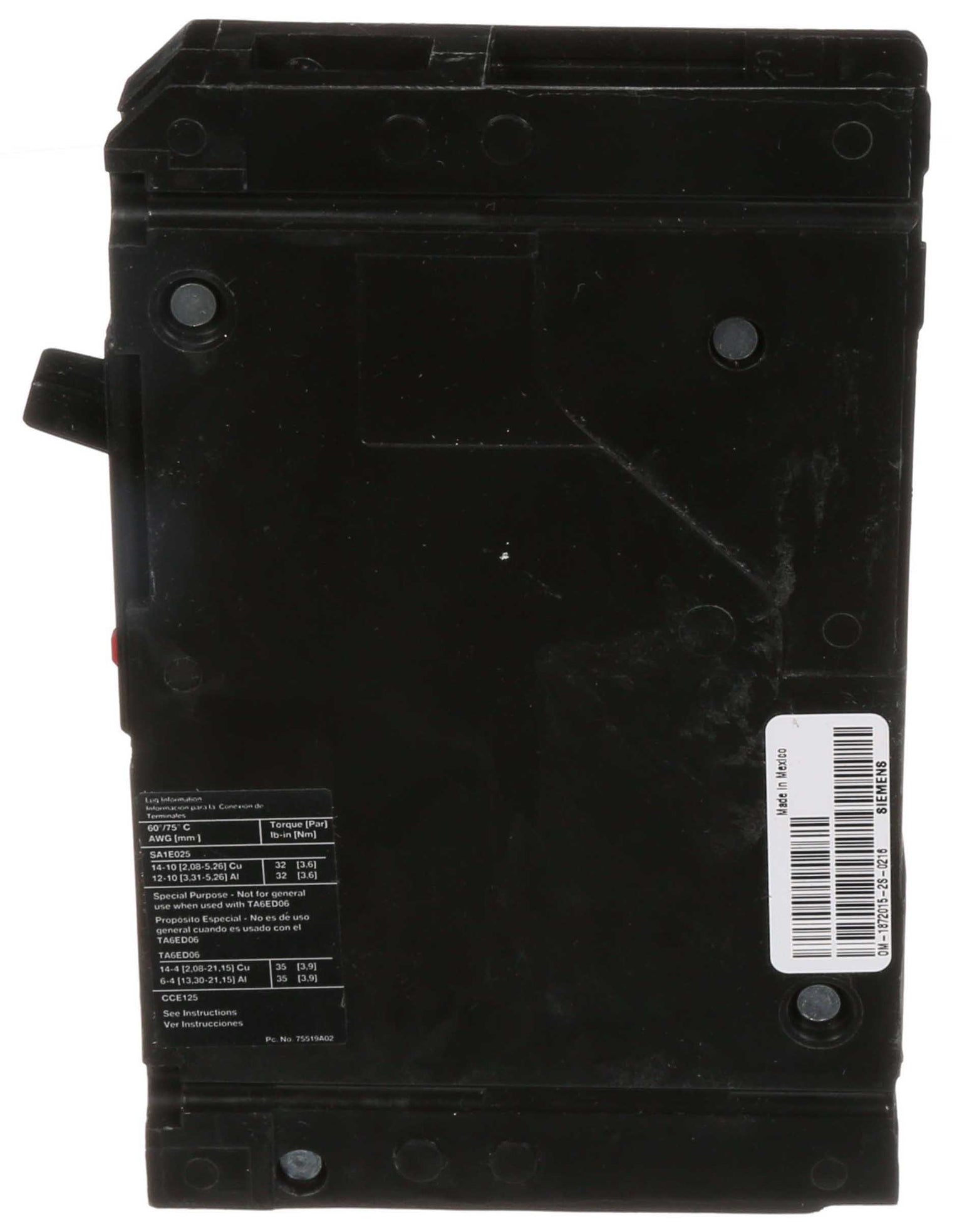 ED21B020L - Siemens - Molded Case Circuit Breaker