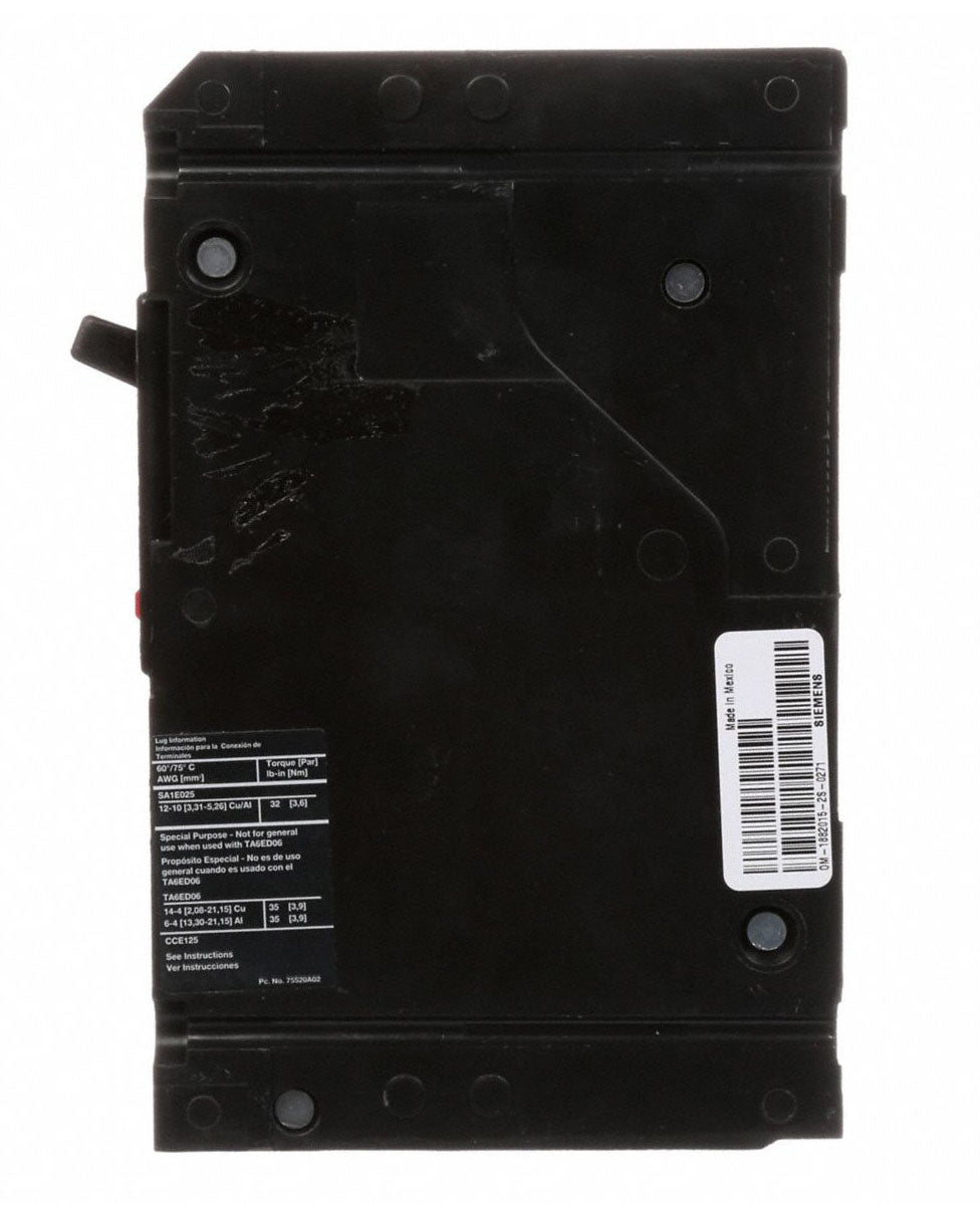 HED41B020L - Siemens - 20 Amp Molded Case Circuit Breaker