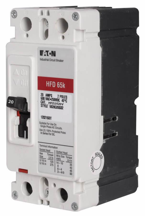 HFD2020V - Eaton - Molded Case Circuit Breaker