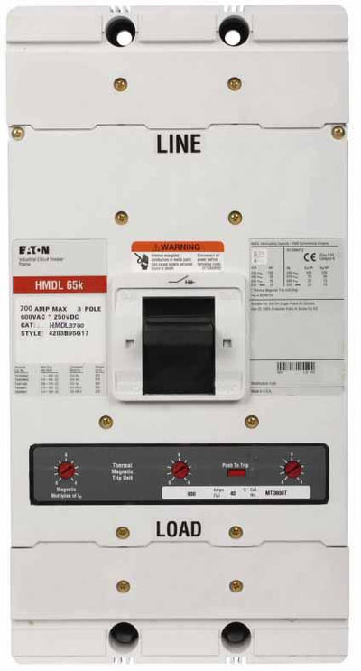 HMDL3700X - Eaton Molded Case Circuit Breakers