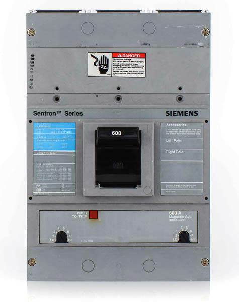 LXD62B600 - Siemens - Molded Case Circuit Breaker