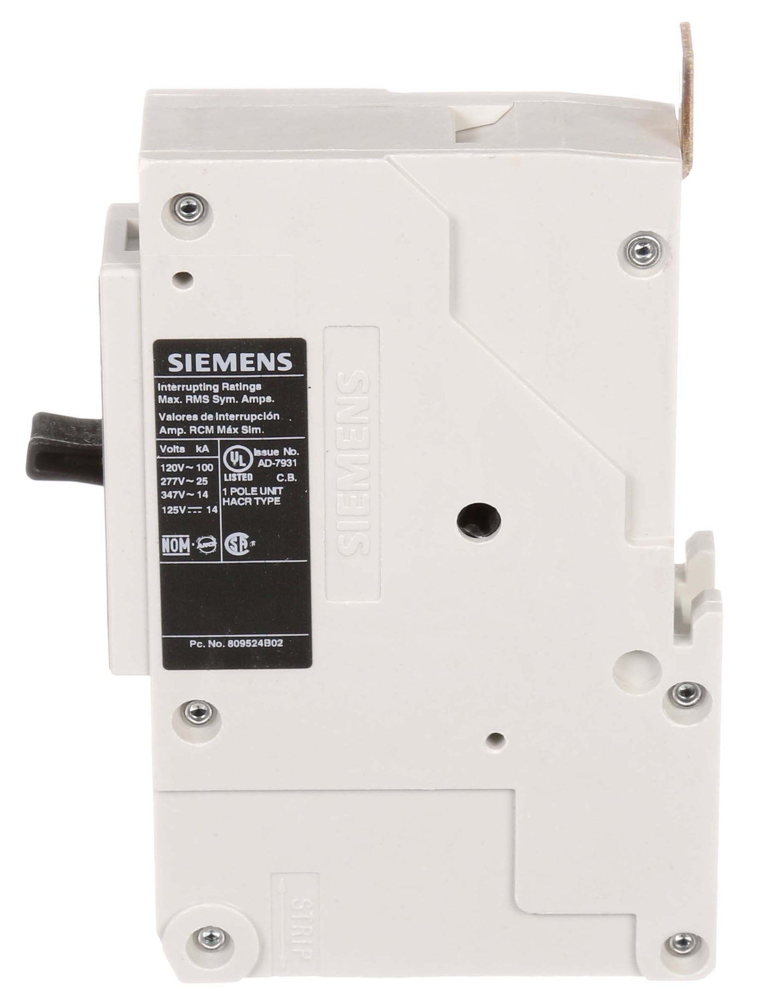 NGB1B015B - Siemens - Molded Case Circuit Breaker