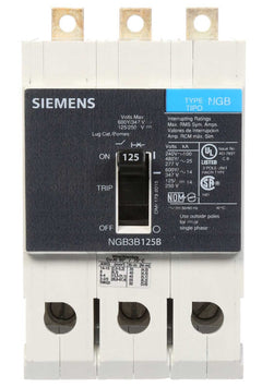 NGB3B125B - Siemens - Molded Case Circuit Breaker