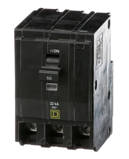 QO350VH - Square D - 50 Amp Molded Case Circuit Breaker