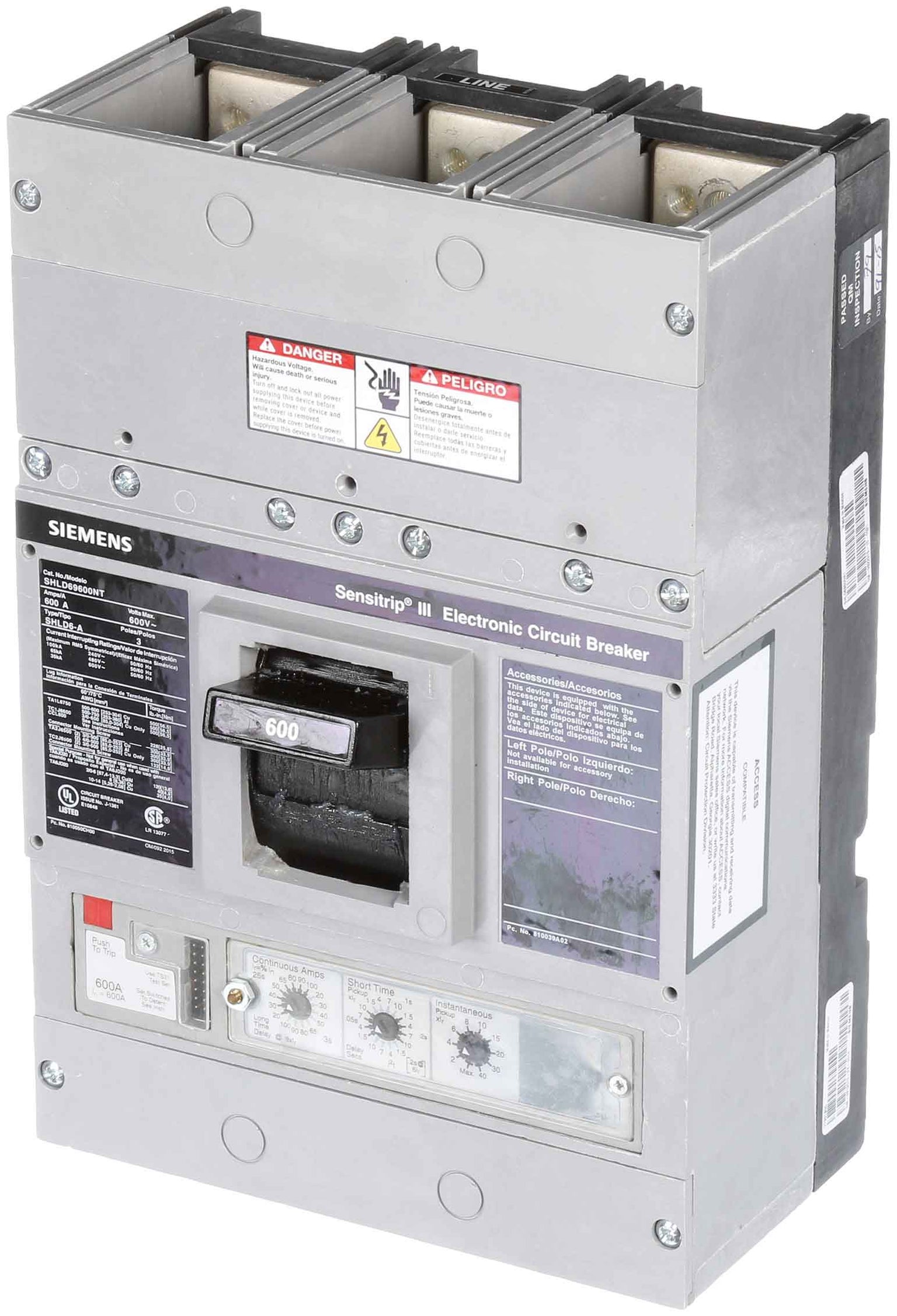 SHLD69600NT - Siemens - Molded Case
