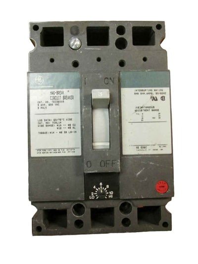 TEC36003 - General Electrics - Molded Case Circuit Breakers
