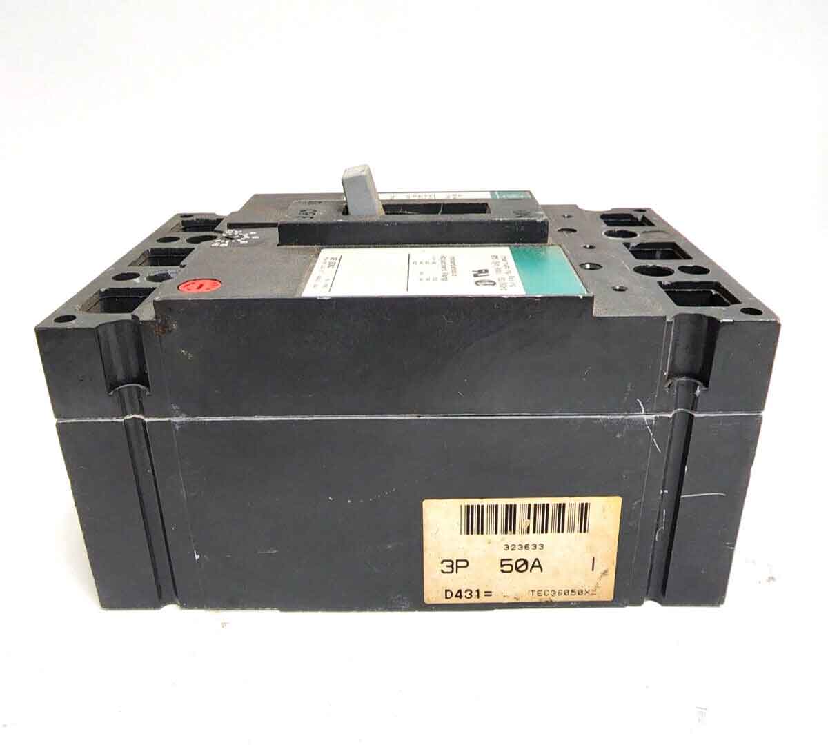 TEC36050 - General Electrics - Molded Case Circuit Breakers