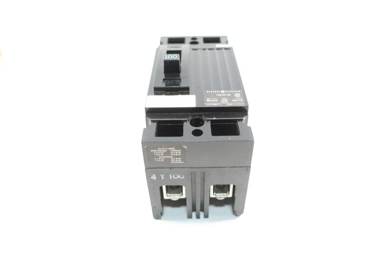 TED124Y100 - General Electrics - Molded Case Circuit Breakers
