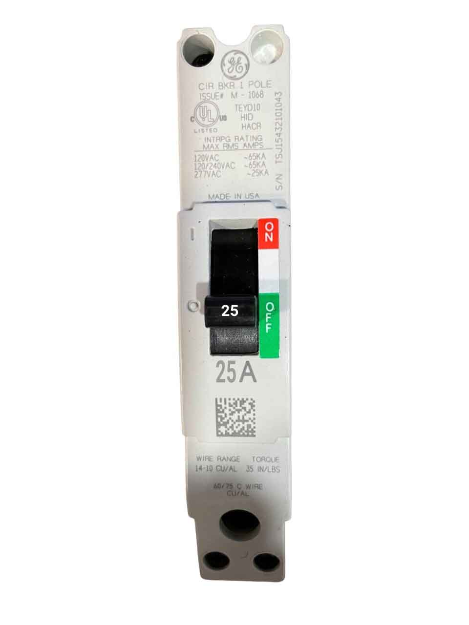 TEYD1025B - General Electrics - Molded Case Circuit Breakers