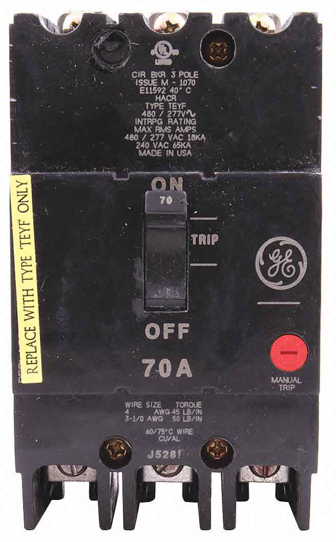 TEYF370 - General Electrics - Molded Case Circuit Breakers
