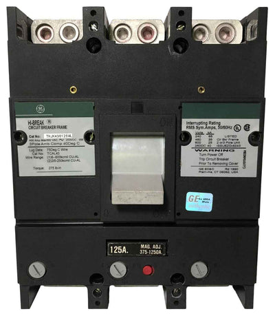 THJK436125WL - General Electrics - Molded Case Circuit Breakers

