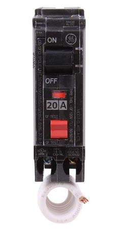 THQL1120GFEP - GE 20 Amp 1 Pole 120 Volt Molded Case Circuit Breaker