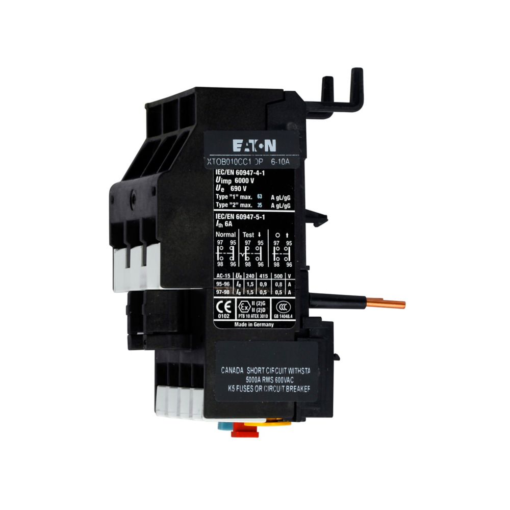 XTOB016CC1DP - Eaton - Overload Relay