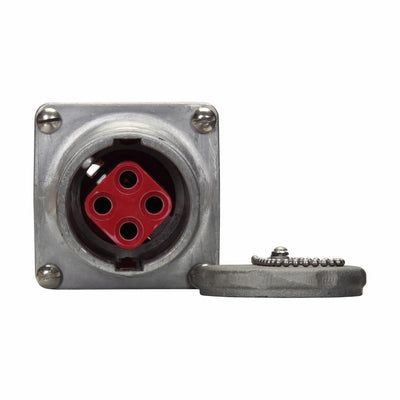 AR1048 - Crouse-Hinds 100 Amp 4 Pole 600 Volt Circuit Breaking Threaded Cap