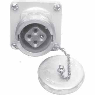 AR347 - Crouse-Hinds 30 Amp 4 Pole 600 Volt Circuit Breaking Threaded Cap