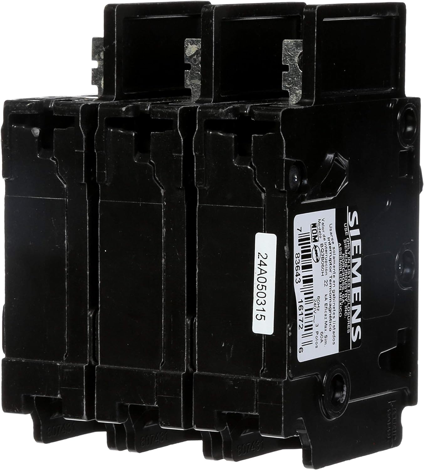 BQ3B025H - Siemens - 25 Amp Molded Case Circuit Breaker