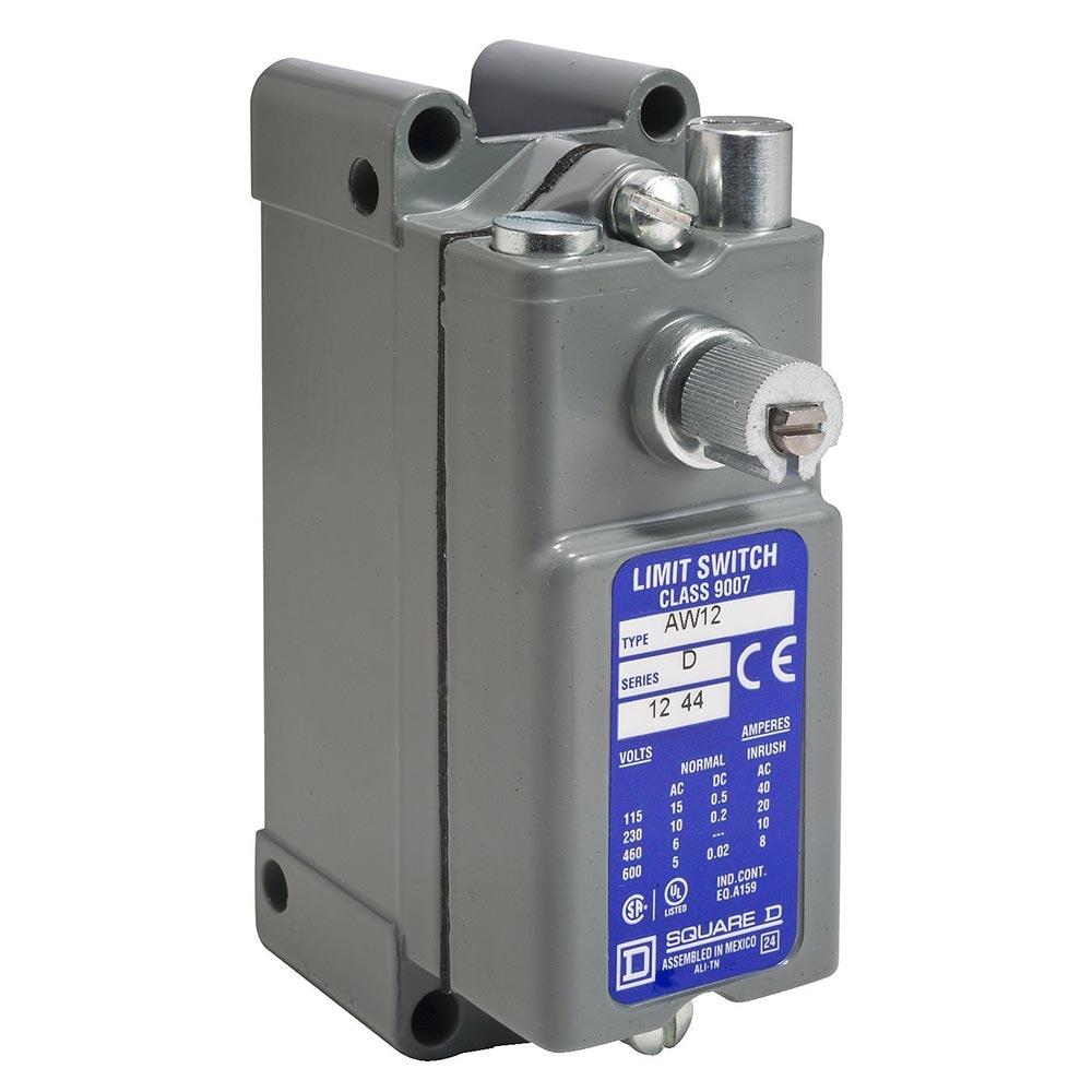 9007AW12 - Square D 15 Amp 1 Pole 600 Volt Electric Limit Switch
