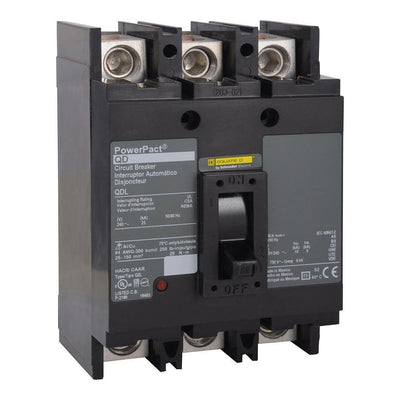 QDL32250 - Square D 250 Amp 3 Pole 240 Volt PowerPact Q Molded Case Circuit Breaker