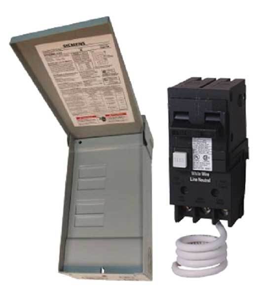 W0408ML1125-60 Siemens Spa/Hot Tub Outdoor Panel with 60A GFCI breaker