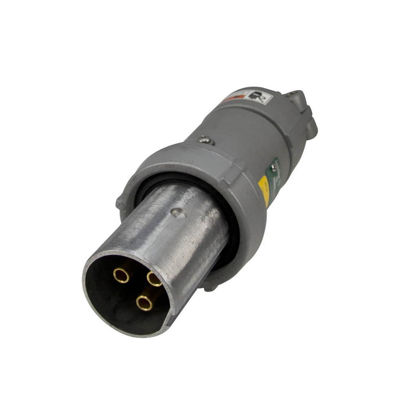 ACP1033CD - Appleton - 100 Amp 600V 3 Pole 3 Wire Powertite Series Pin & Sleeve Clamping Ring Plug