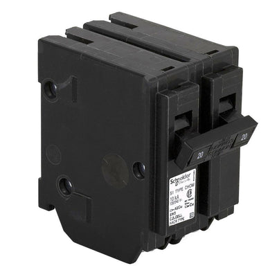 CHOM220 - HomeLine 20 Amp 2 Pole 240 Volt Circuit Breaker