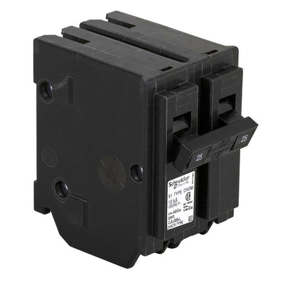 CHOM225 - HomeLine 25 Amp 2 Pole 240 Volt Circuit Breaker