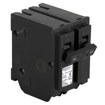 CHOM280 - HomeLine 80 Amp 2 Pole 240 Volt Circuit Breaker