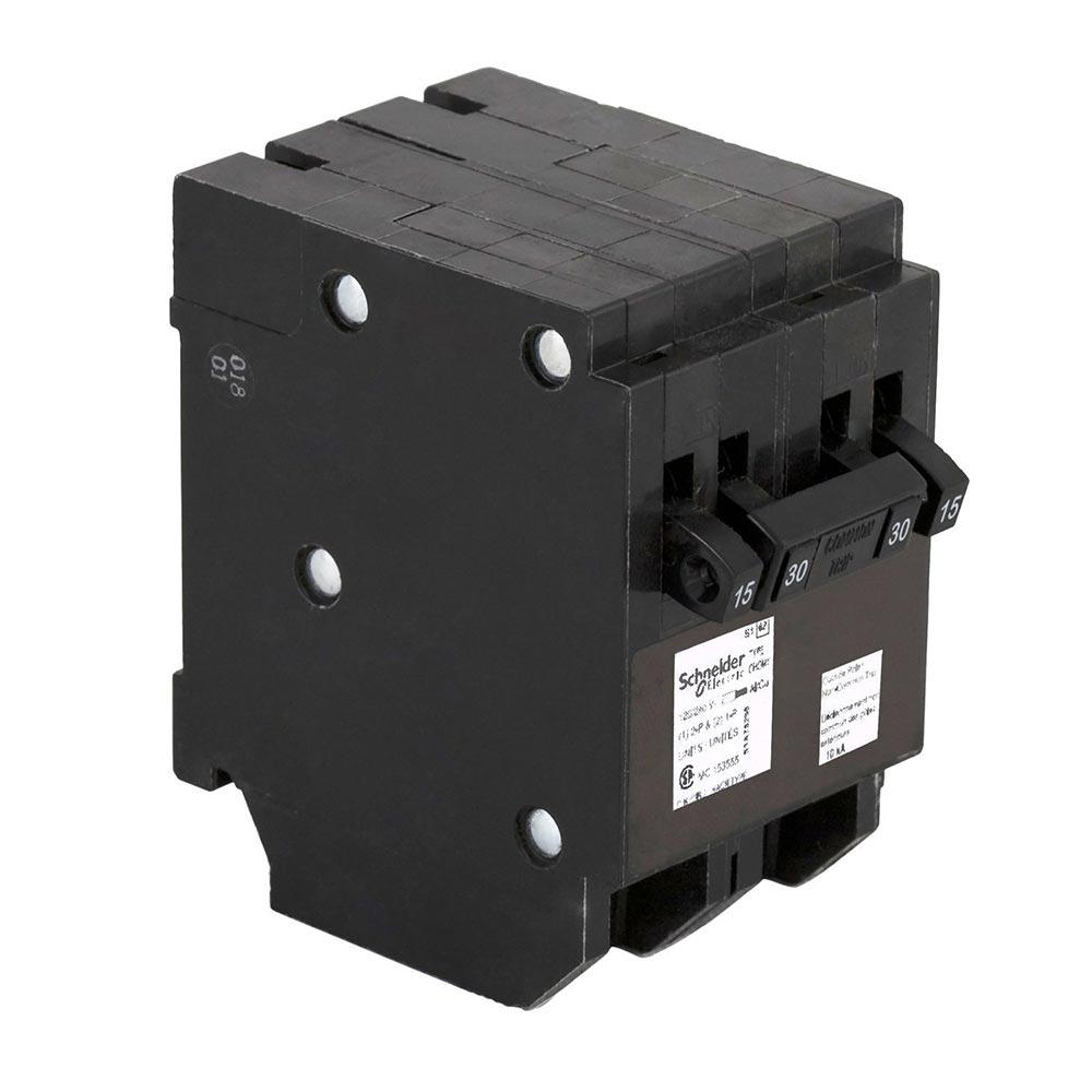 CHOMT1515230 - HomeLine 15 Amp 2 Pole 240 Volt Plug-In Circuit Breaker