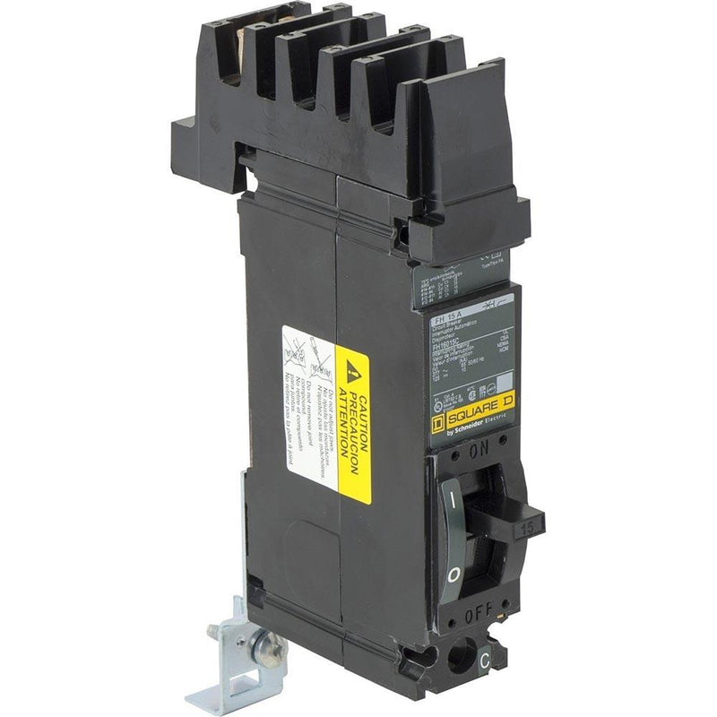 FH16015C - Square D 15 Amp 1 Pole 277 Volt Molded Case Circuit Breaker