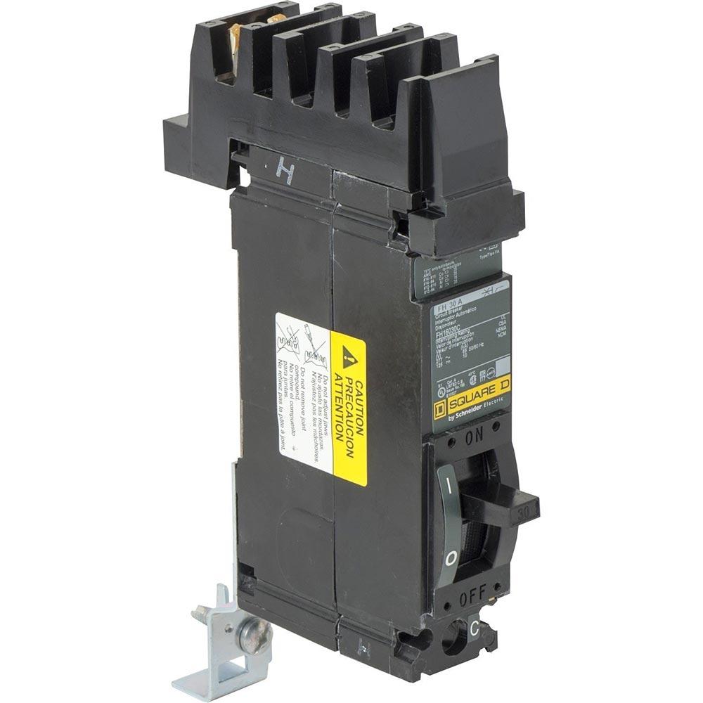 FH16030C - Square D 30 Amp 1 Pole 277 Volt Molded Case Circuit Breaker