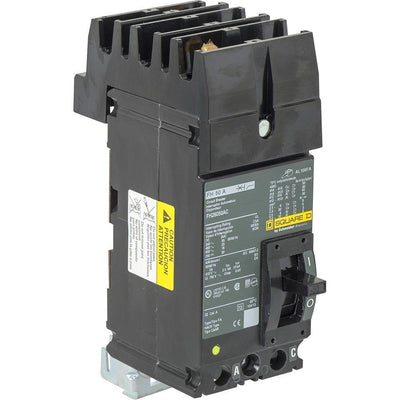 FH26060AC - Square D 60 Amp 2 Pole 600 Volt Molded Case Circuit Breaker