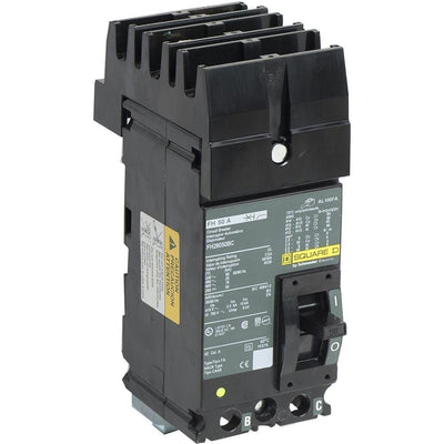 FH26050BC - Square D 50 Amp 2 Pole 600 Volt Molded Case Circuit Breaker