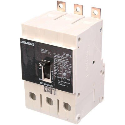 HGB3B060B - Siemens 60 Amp 3 Pole 600 Volt Bolt-On Molded Case Circuit Breaker