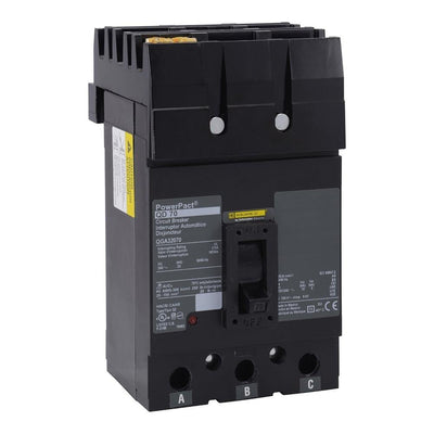 QGA32175 - Square D 175 Amp 3 Pole 240 Volt Plug-In Molded Case Circuit Breaker