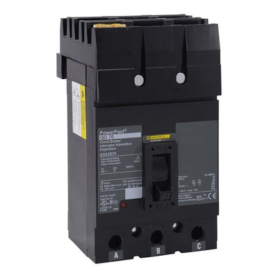 QGA32200 - Square D 200 Amp 3 Pole 240 Volt Plug-In Molded Case Circuit Breaker